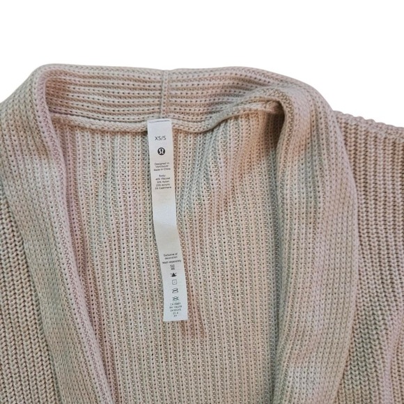 Lululemon -Cozy Open Front Cardigan ‎ XS/S - Picture 2 of 4